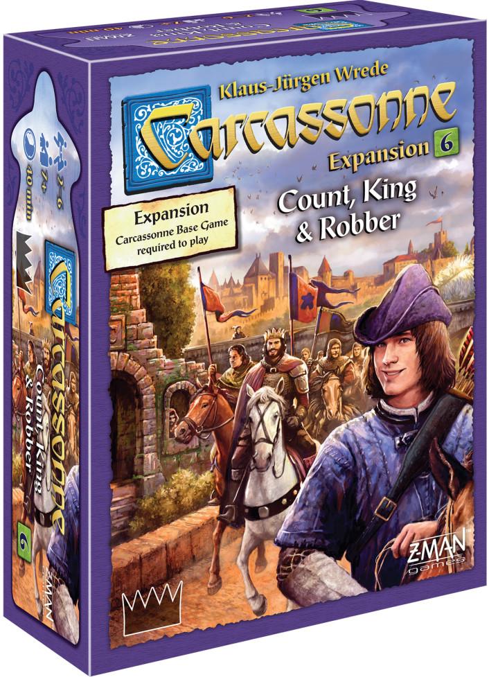 Carcassonne Expansion 6 Count, King and Robber Board Game Z-Man Games    | Red Claw Gaming