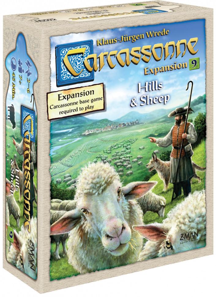 Carcassonne Expansion 9 Hills & Sheep Board Game Asmodee    | Red Claw Gaming