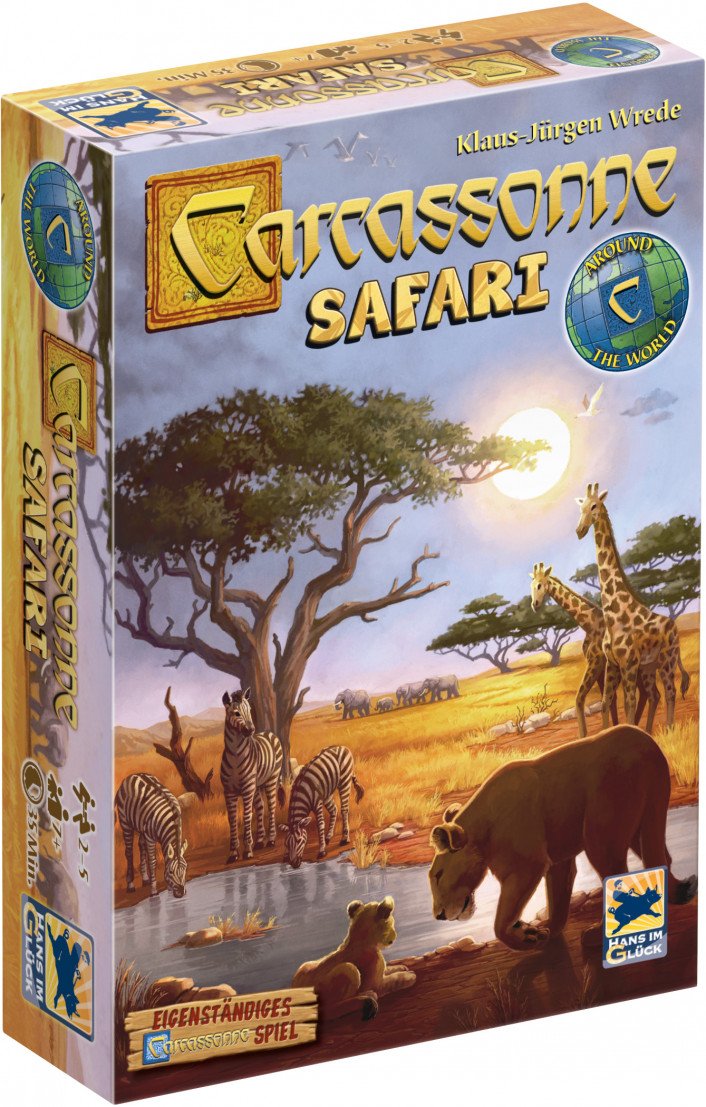 Carcassonne Safari Board Game Asmodee    | Red Claw Gaming