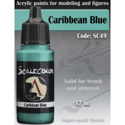 CARIBBEAN BLUE SC49 Scale Color Scale 75    | Red Claw Gaming