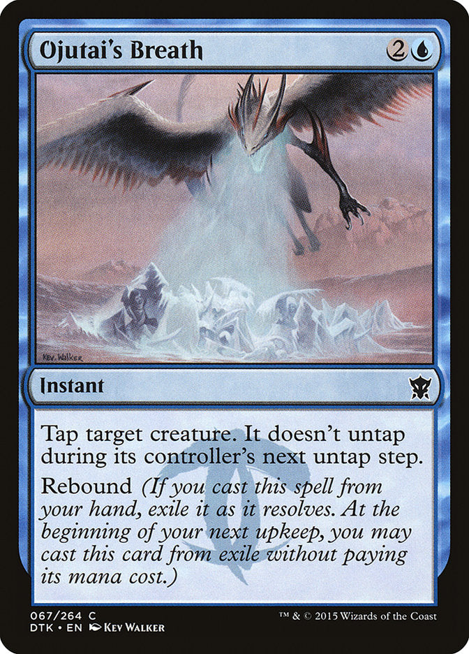 Ojutai's Breath [Dragons of Tarkir] MTG Single Magic: The Gathering    | Red Claw Gaming
