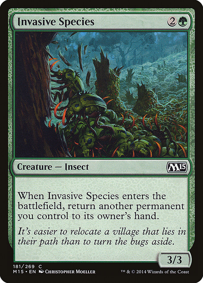 Invasive Species [Magic 2015] MTG Single Magic: The Gathering    | Red Claw Gaming