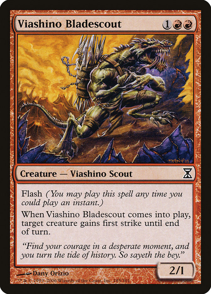 Viashino Bladescout [Time Spiral] MTG Single Magic: The Gathering    | Red Claw Gaming