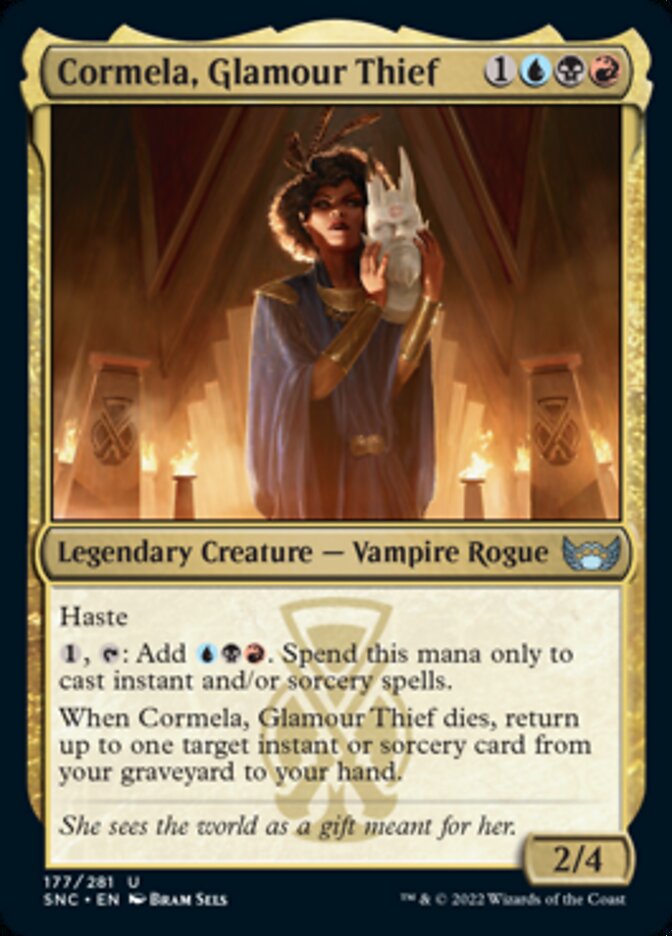 Cormela, Glamour Thief [Streets of New Capenna] MTG Single Magic: The Gathering    | Red Claw Gaming