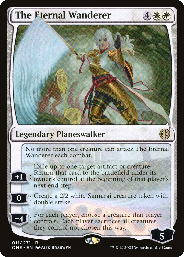 The Eternal Wanderer [Phyrexia: All Will Be One] MTG Single Magic: The Gathering    | Red Claw Gaming