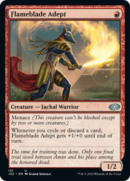 Flameblade Adept [Jumpstart 2022] MTG Single Magic: The Gathering    | Red Claw Gaming