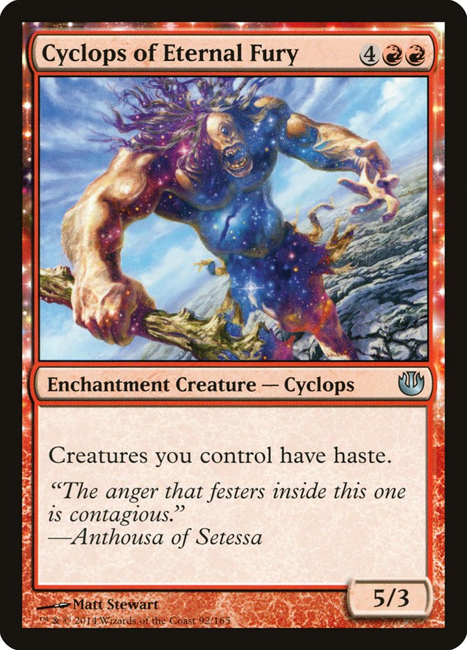 Cyclops of Eternal Fury [Journey into Nyx] MTG Single Magic: The Gathering    | Red Claw Gaming
