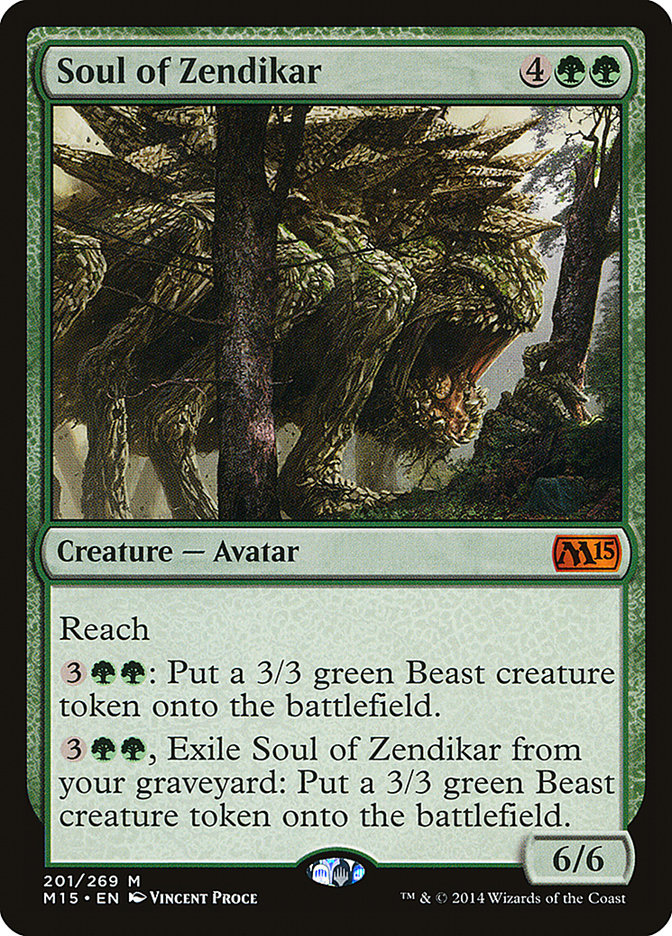 Soul of Zendikar [Magic 2015] MTG Single Magic: The Gathering    | Red Claw Gaming