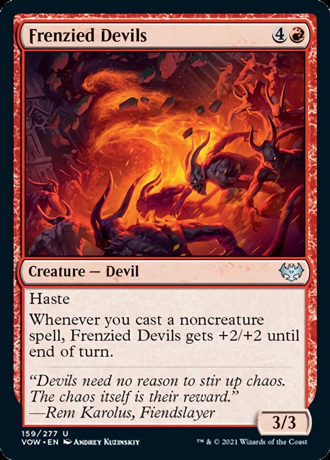 Frenzied Devils [Innistrad: Crimson Vow] MTG Single Magic: The Gathering    | Red Claw Gaming