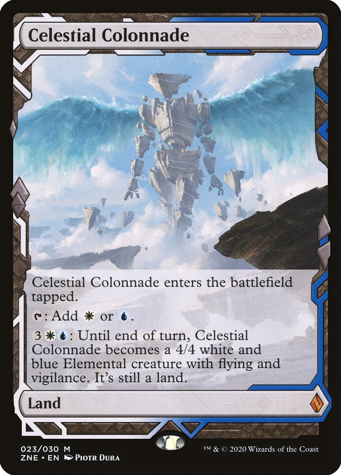 Celestial Colonnade (Expeditions) [Zendikar Rising Expeditions] MTG Single Magic: The Gathering    | Red Claw Gaming