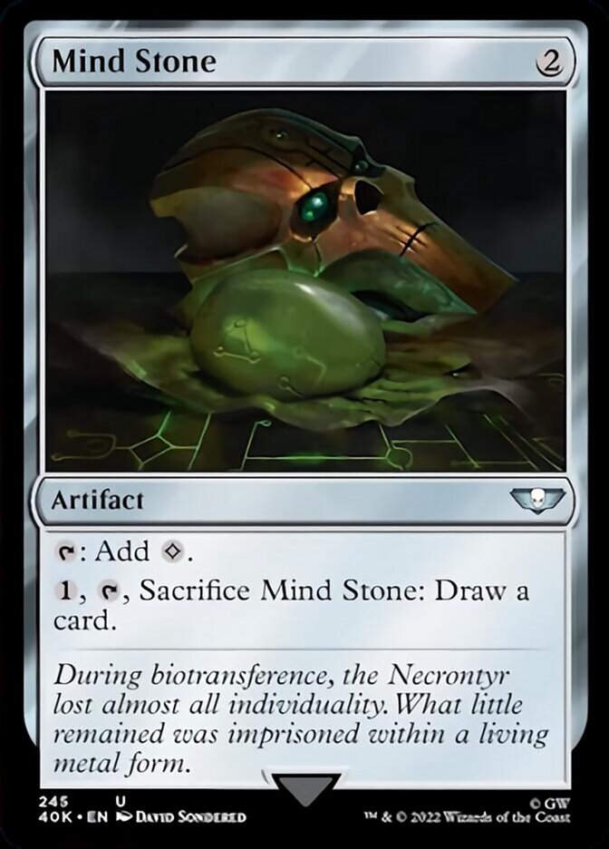 Mind Stone (245) (Surge Foil) [Warhammer 40,000] MTG Single Magic: The Gathering    | Red Claw Gaming