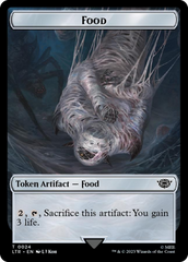 Orc Army (0018) // Food (0024) Double-Sided Token (Surge Foil) [The Lord of the Rings: Tales of Middle-Earth Tokens] MTG Single Magic: The Gathering    | Red Claw Gaming