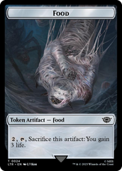 Orc Army (0019) // Food (0024) Double-Sided Token (Surge Foil) [The Lord of the Rings: Tales of Middle-Earth Tokens] MTG Single Magic: The Gathering    | Red Claw Gaming
