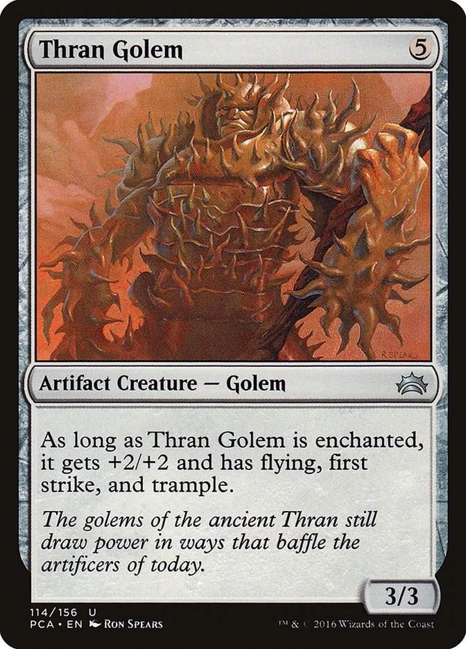 Thran Golem [Planechase Anthology] MTG Single Magic: The Gathering    | Red Claw Gaming