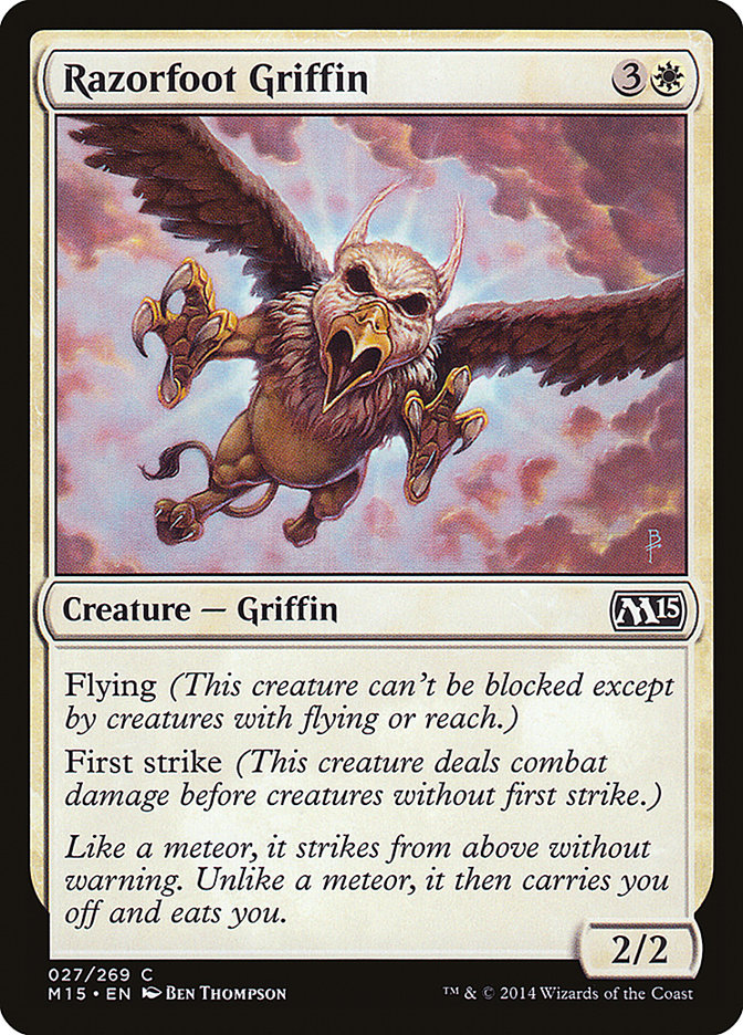 Razorfoot Griffin [Magic 2015] MTG Single Magic: The Gathering    | Red Claw Gaming