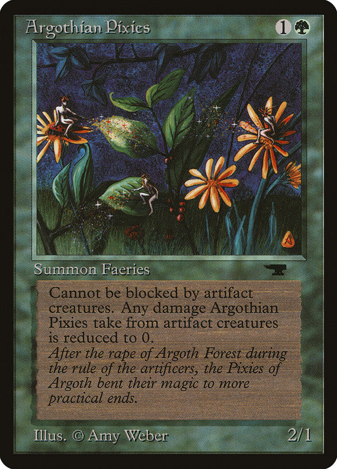 Argothian Pixies [Antiquities] MTG Single Magic: The Gathering    | Red Claw Gaming