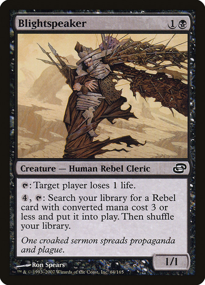 Blightspeaker [Planar Chaos] MTG Single Magic: The Gathering    | Red Claw Gaming