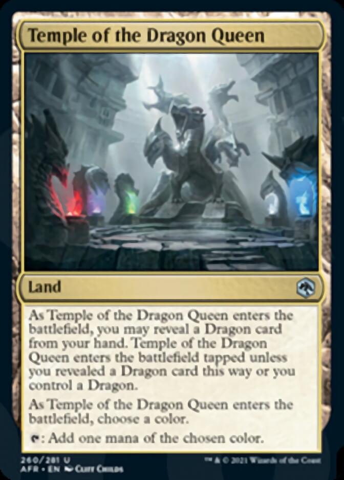 Temple of the Dragon Queen [Dungeons & Dragons: Adventures in the Forgotten Realms] MTG Single Magic: The Gathering    | Red Claw Gaming