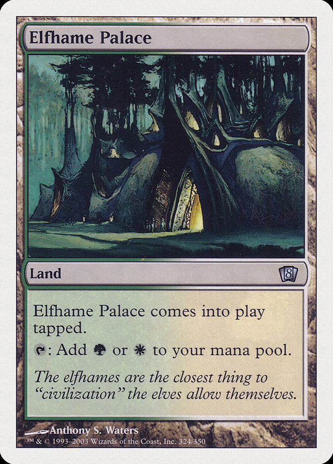 Elfhame Palace [Eighth Edition] MTG Single Magic: The Gathering    | Red Claw Gaming