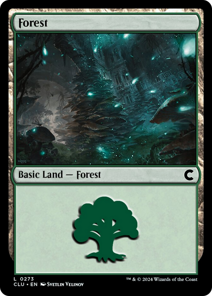 Forest (0273) [Ravnica: Clue Edition] MTG Single Magic: The Gathering    | Red Claw Gaming