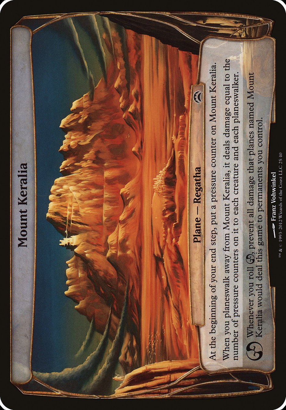 Mount Keralia (Planes) [Planechase 2012 Planes] MTG Single Magic: The Gathering    | Red Claw Gaming