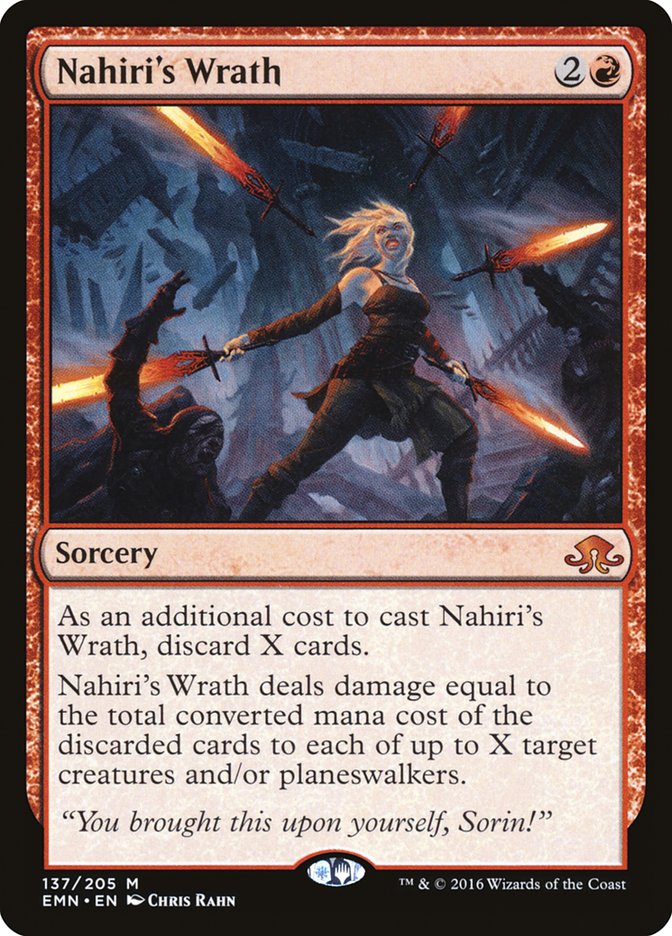 Nahiri's Wrath [Eldritch Moon] MTG Single Magic: The Gathering    | Red Claw Gaming