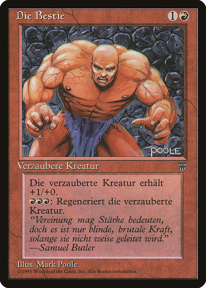 The Brute (German) - "Die Bestie" [Renaissance] MTG Single Magic: The Gathering    | Red Claw Gaming