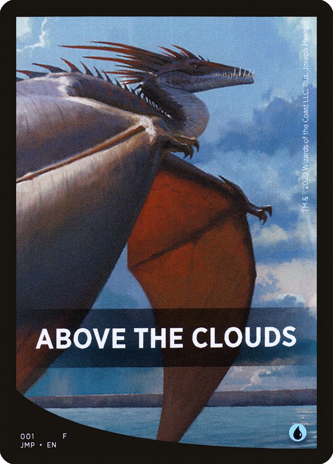 Above the Clouds Theme Card [Jumpstart Front Cards] MTG Single Magic: The Gathering    | Red Claw Gaming