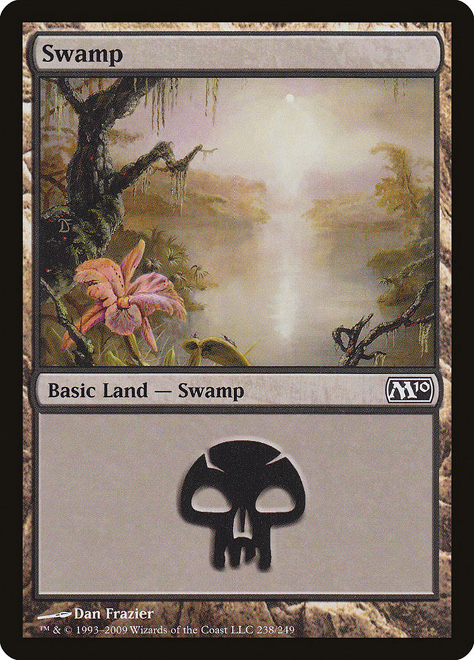 Swamp (238) [Magic 2010] MTG Single Magic: The Gathering    | Red Claw Gaming