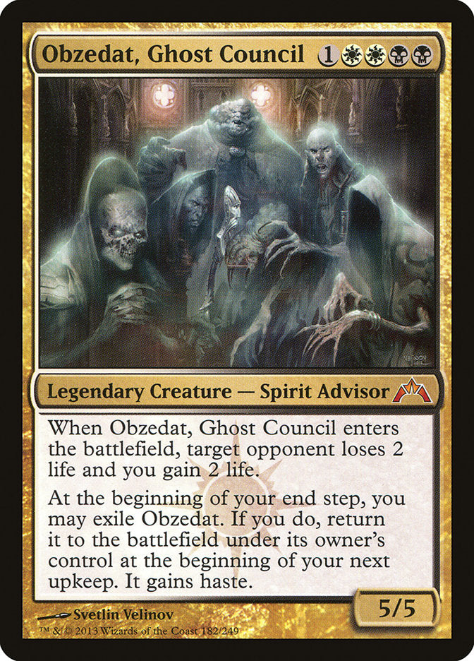 Obzedat, Ghost Council [Gatecrash] MTG Single Magic: The Gathering    | Red Claw Gaming