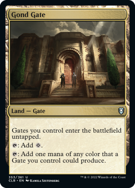 Gond Gate [Commander Legends: Battle for Baldur's Gate] MTG Single Magic: The Gathering    | Red Claw Gaming