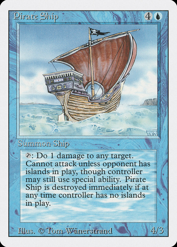 Pirate Ship [Revised Edition] MTG Single Magic: The Gathering    | Red Claw Gaming
