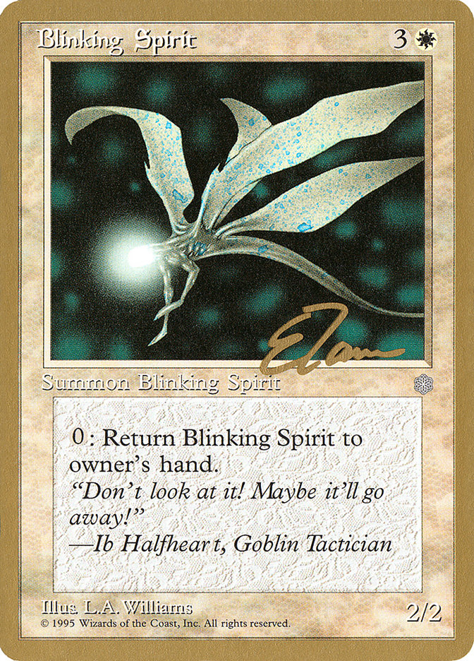 Blinking Spirit (Eric Tam) [Pro Tour Collector Set] MTG Single Magic: The Gathering    | Red Claw Gaming