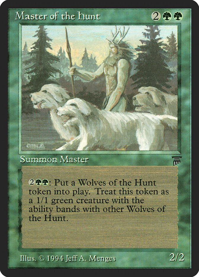Master of the Hunt [Legends] MTG Single Magic: The Gathering    | Red Claw Gaming