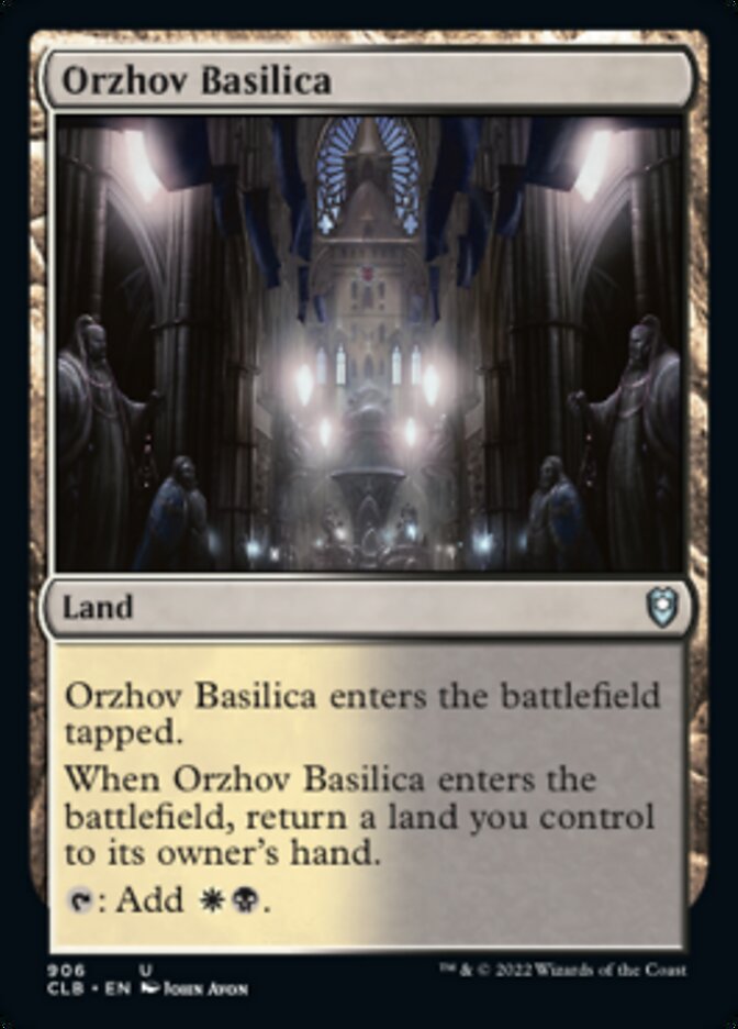 Orzhov Basilica [Commander Legends: Battle for Baldur's Gate] MTG Single Magic: The Gathering    | Red Claw Gaming