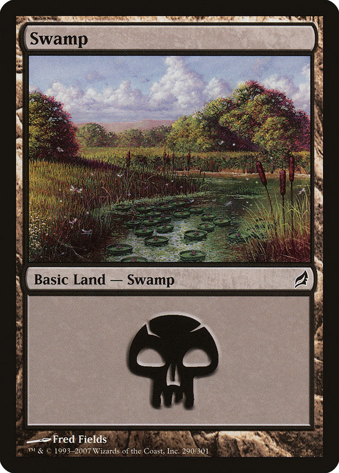 Swamp (290) [Lorwyn] MTG Single Magic: The Gathering    | Red Claw Gaming