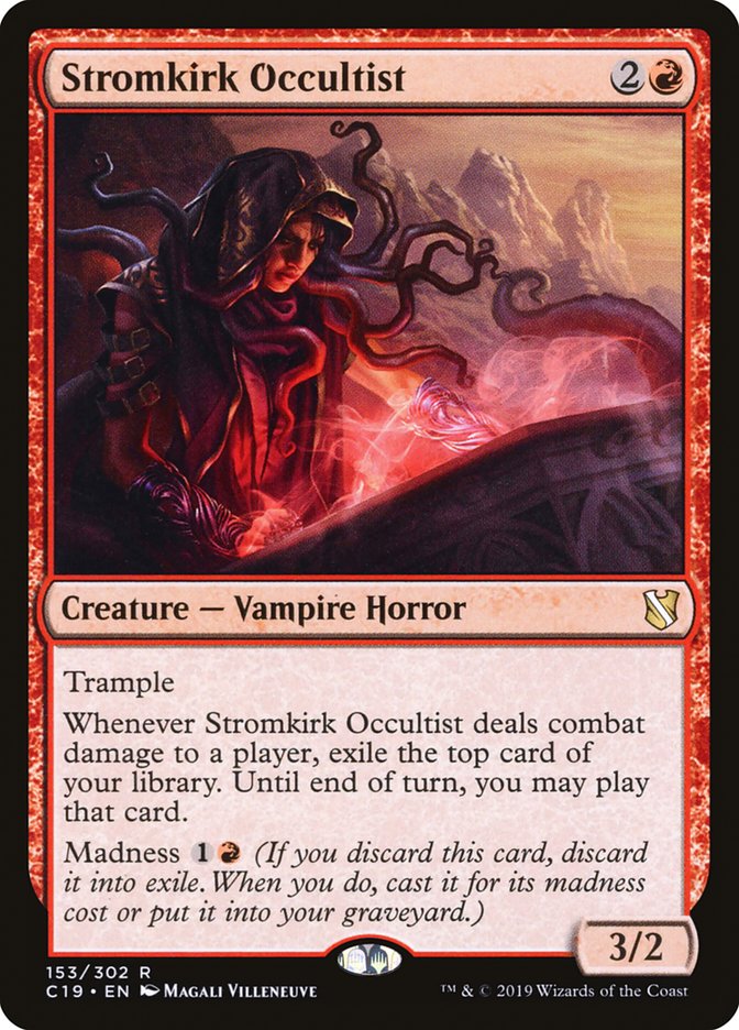 Stromkirk Occultist [Commander 2019] MTG Single Magic: The Gathering    | Red Claw Gaming