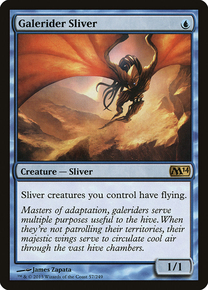 Galerider Sliver [Magic 2014] MTG Single Magic: The Gathering    | Red Claw Gaming