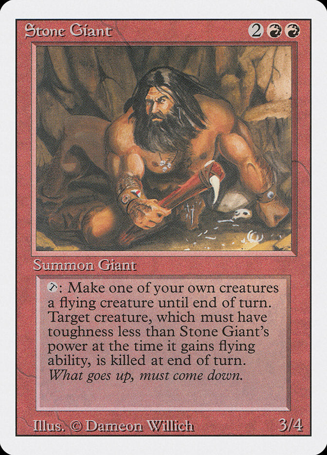 Stone Giant [Revised Edition] MTG Single Magic: The Gathering    | Red Claw Gaming
