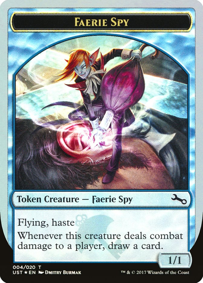 Faerie Spy Token [Unstable Tokens] MTG Single Magic: The Gathering    | Red Claw Gaming