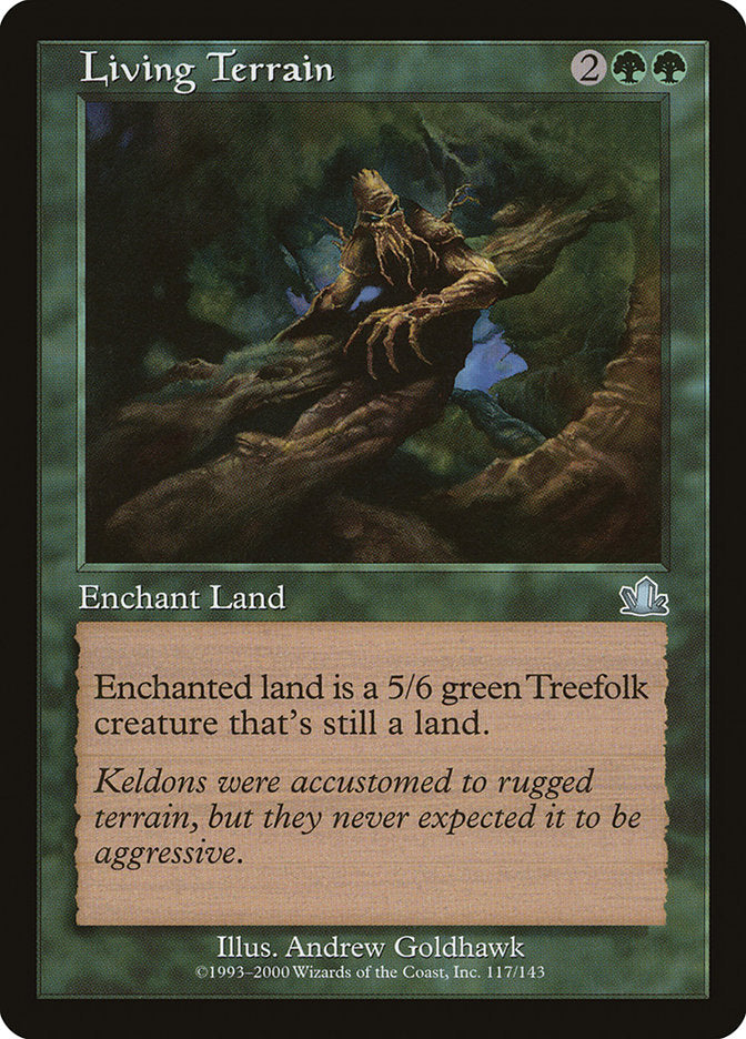 Living Terrain [Prophecy] MTG Single Magic: The Gathering    | Red Claw Gaming
