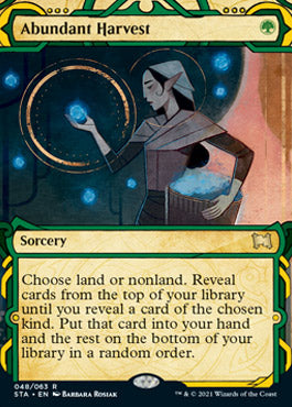 Abundant Harvest [Strixhaven: School of Mages Mystical Archive] MTG Single Magic: The Gathering    | Red Claw Gaming