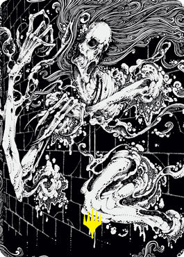 Dorothea, Vengeful Victim 2 Art Card (Gold-Stamped Signature) [Innistrad: Crimson Vow Art Series] MTG Single Magic: The Gathering    | Red Claw Gaming