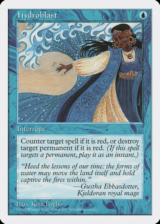 Hydroblast [Fifth Edition] MTG Single Magic: The Gathering    | Red Claw Gaming