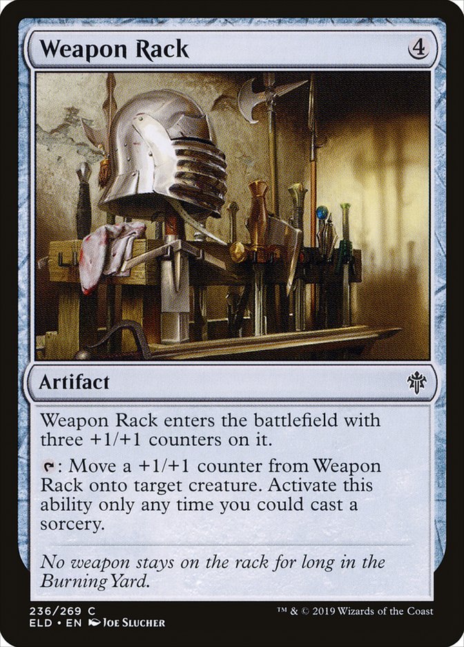 Weapon Rack [Throne of Eldraine] MTG Single Magic: The Gathering    | Red Claw Gaming