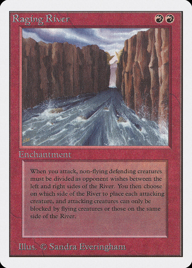 Raging River [Unlimited Edition] MTG Single Magic: The Gathering    | Red Claw Gaming