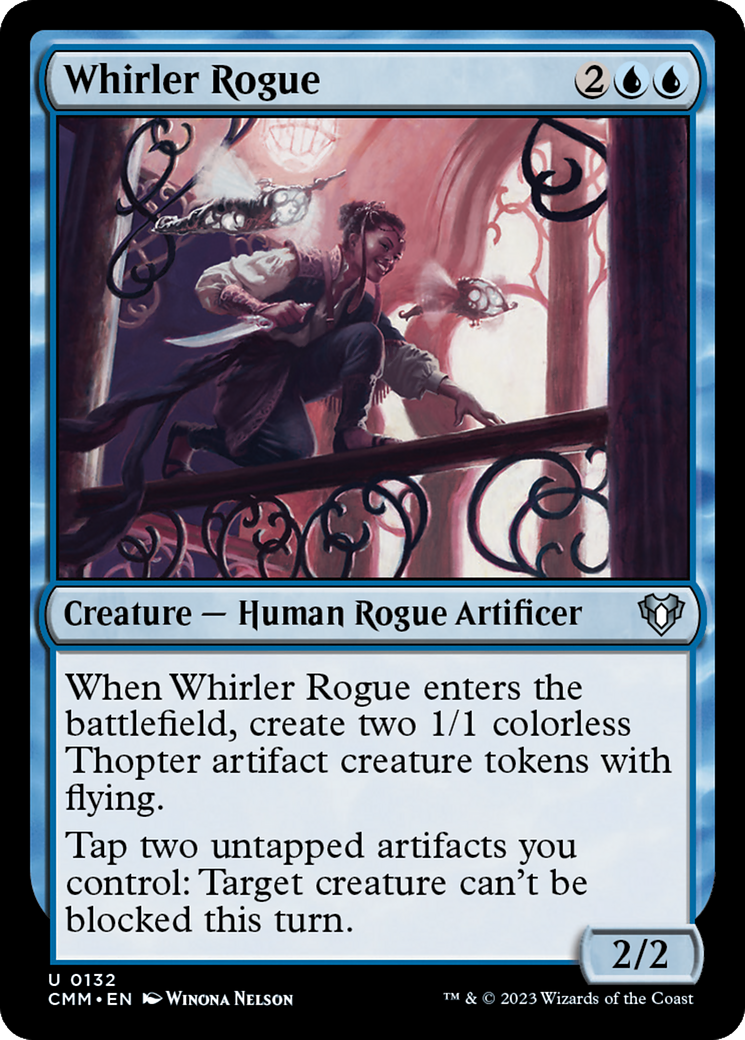 Whirler Rogue [Commander Masters] MTG Single Magic: The Gathering    | Red Claw Gaming