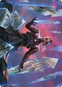 Behold the Multiverse Art Card [Kaldheim Art Series] MTG Single Magic: The Gathering    | Red Claw Gaming