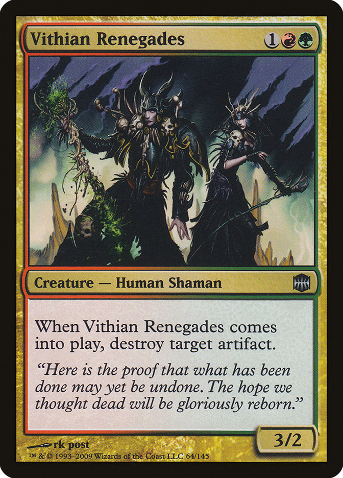 Vithian Renegades [Alara Reborn] MTG Single Magic: The Gathering    | Red Claw Gaming
