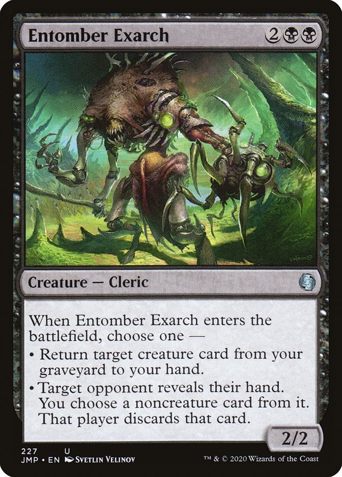 Entomber Exarch [Jumpstart] MTG Single Magic: The Gathering    | Red Claw Gaming